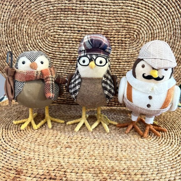Target Spritz Featherly Friends Autumn Fall Thanksgiving Birds - Picture 1 of 7